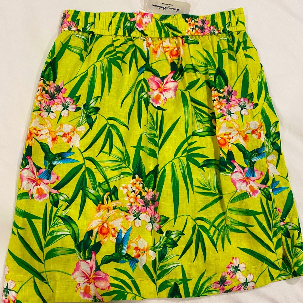 Tommy Bahama Floral Skirt XS NWT
